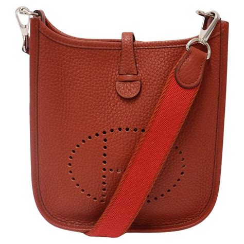 hermes taurillon clemence evelyne|hermes evelyne for sale.